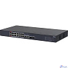 DAHUA DH-CS4218-16ET-135 16-портовый PoE коммутатор с облачным управлением, 16xRJ45 100Mb, 2хКомбо SFP/RJ45 1Gb uplink, суммарно 135Вт, коммутация 7.2 Гбит/с, MAC-таблица 8К
