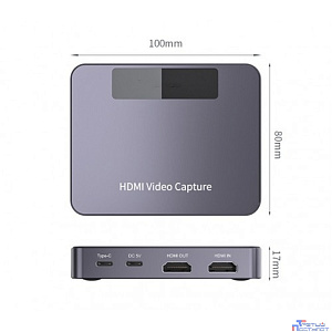 KS-is KS-809 Адаптер видеозахвата 4K HDMI USB