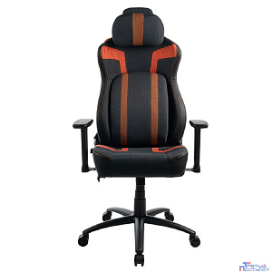 Кресло игровое Filum FL-CH-G-070 пластиковая крестовина, спинка/сиденье ткань джинсовая, гоночные колеса, поясничный подпор с регулировкой, подушка дл (1113089)