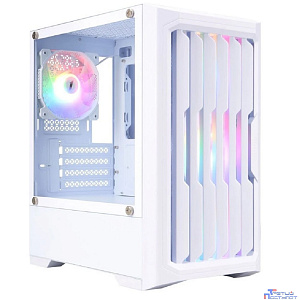 1STPLAYER BULLET HUNTER H2 White / mATX / 4x120mm FRGB fans / H2-WH-4F1-W
