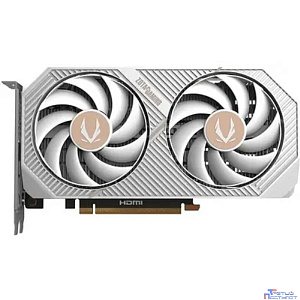 Видеокарта ZOTAC GAMING GeForce RTX 5050 TWIN EDGE OC WHITE ED 8Gb DDR6 128 bit 2235/2602 MHz 3*DP/HDMI 2*FAN (ZT-B50500Q-10M) RTL