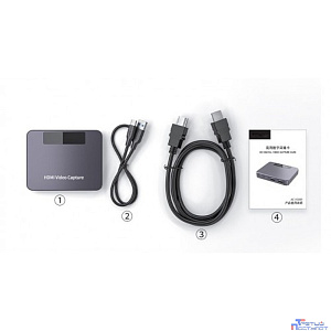 KS-is KS-809 Адаптер видеозахвата 4K HDMI USB