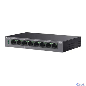 TP-Link LS108GP Настольный коммутатор с 8 гигабитными портами (8 портов PoE+)