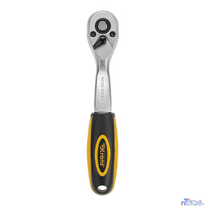 Kranz (KR-12-8403) Ключ-трещотка для торцовых головок 1/4, CrV, 72 зубца