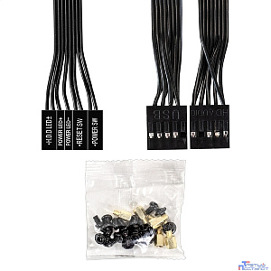 ExeGate BAA-408 (mATX, без БП, 2*USB, HD Audio, черный)