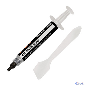 Exegate EX282347RUS Термопаста ETS-6WMK Silver, шприц с лопаткой, 4г
