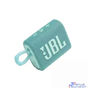 Колонка порт. JBL GO 3 бирюзовый 3W 1.0 BT (JBLGO3TEAL)