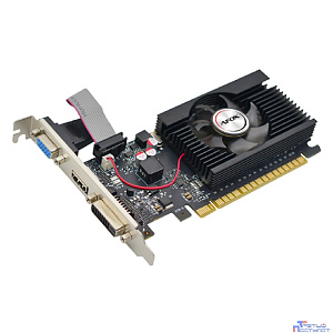 Видеокарта AFOX GT710 4GB 64bit DDR3 VGA/DVI/HDMI LP 1FAN (AF710-4096D3L5-V3) RTL