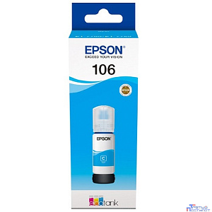 EPSON C13T00R240  Контейнер 106 с голубыми чернилами для L7160/7180, 70 мл.
