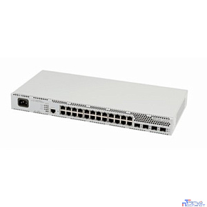 ELTEX MES2424 Ethernet-коммутатор 24 порта 10/100/1000BASE-T, 4 порта 1000BASE-X/10GBASE-R, L3, 220В AC