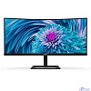 LCD PHILIPS 34" 346E2CUAE/00 черный {VA 3440x1440 120hz 1ms 350cd 178/178 3000:1 DisplayHDR400 10bit(8bit+FRC) HDMI2.0 DisplayPort1.4 AdaptiveSync 4xUSB3.2 USB-C3.2 AudioOut 2x5W VESA}