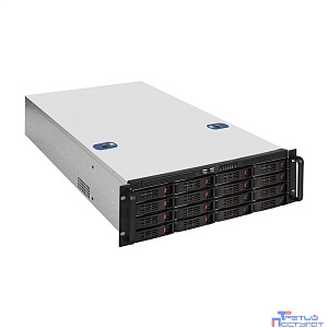Exegate EX292422RUS Серверная платформа ExeGate Pro 3U660-HS16 <RM 19", высота 3U, глубина 660, Redundant БП 2x1200W, 16xHotSwap, USB>