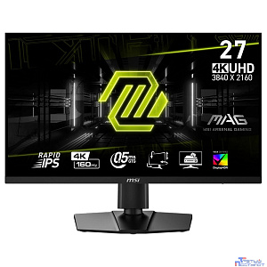 MSI MAG 27" 274UPF E2 Optix  черный {IPS 3840x2160 160Hz 0.5ms 2xHDMI2.0 DisplayPort USB-C HAS Pivot}[9s6-3cc29h-431]