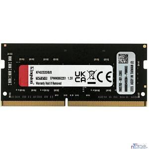 Kingston DRAM 8GB 3200MHz DDR4 CL20 SODIMM FURY Impact KF432S20IB/8