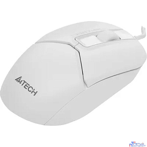 Мышь A4Tech Fstyler FM12S белый оптическая (1200dpi) silent USB (3but)