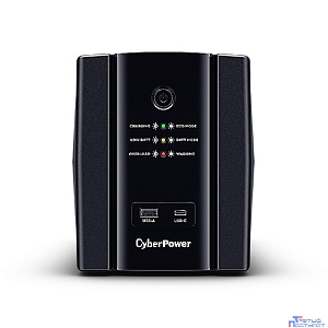 ИБП CyberPower UT2200EIG {Line-Interactive, Tower, 2200VA/1320W USB/RJ11/45/USB charger A/C (6 IEC С13) NEW, 12В/9 Ач х 2}