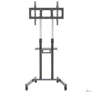 Cactus CS-ST04H/CS-VM-ST04H черный 32"-70" макс.45кг напольный мобильный