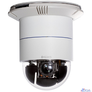 D-Link DCS-6616/A1A PROJ Купольная сетевая высокоскоростная VGA-камера, день/ночь, с приводом наклона/поворота, 12-кратным оптическим увеличением и WDR