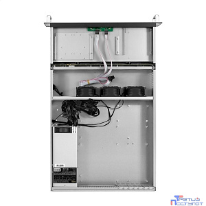 Exegate EX295867RUS Серверный корпус ExeGate Pro 2U660-HS08 <RM 19", высота 2U, глубина 660, БП 2U-1080ADS, 8xHotSwap, USB>