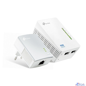 TP-Link TL-WPA4220KIT AV600 Комплект N300 Wi-Fi Powerline адаптеров