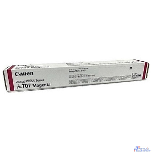 Canon T07 3643C001 || Ресурс: 63700 страниц, цвет: пурпурный, тип: лазерный, совместим с: Canon imagePress C165, 3643C001