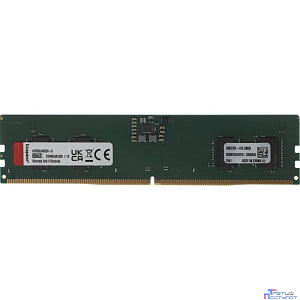 Kingston DDR5 8GB 5600MHz KVR56U46BS6-8 Valueram RTL PC5-44800 CL46 DIMM 288-pin 1.1В single rank Ret