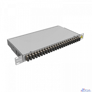 NTSS Кросс 19" NTSS PREMIUM, предсобранный 1U, 8 портов SC/UPC duplex, 62.5/125 мкм, (сплошная панель, розетки, сплайс, КДЗС, пигтейлы) NTSS-RFOB-PM-1U-8-2SC/U-62.5-SP1.5G0A