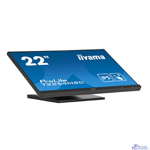 LCD Iiyama 21.5" T2254MSC-B1AG TOUCH черный {IPS 1920x1080 60Hz 4ms 250cd HDMI DisplayPort USB M/M HAS}