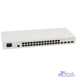 ELTEX MES2428_AC Ethernet-коммутатор 24 порта 10/100/1000 Base-T, 4 комбо-порта 10/100/1000 Base-T/100/1000 Base-X (SFP) 220V AC