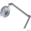 Rexant 31-0531 Лупа на струбцине , круглая, 3D, с подсветкой 60 LED, сенсорный регулятор яркости, белая