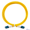 Exegate EX295137RUS Патч-корд волоконно-оптический FC-D-9-LC-LC-3M-LSZH (Шнур ВО SM 9/125 (OS2/G.652.D), LC/UPC-LC/UPC, Duplex, LSZH, 3м)