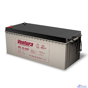 АКБ Ventura GPL 12-200 12V/212Ah {F8, ДхШхВ 523х239х222мм, масса 59,50 кг, срок службы 12 лет}