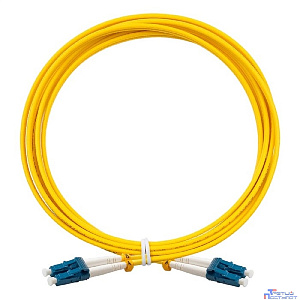 Exegate EX295137RUS Патч-корд волоконно-оптический FC-D-9-LC-LC-3M-LSZH (Шнур ВО SM 9/125 (OS2/G.652.D), LC/UPC-LC/UPC, Duplex, LSZH, 3м)
