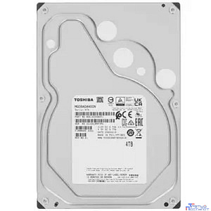 4TB Toshiba Enterprise Capacity (MG08ADA400N) {SATA 6.0Gb/s, 7200 rpm, 256Mb buffer, 3.5", 512n, anaglog MG08ADA400E, MG04ACA400E, MG04ACA400N}
