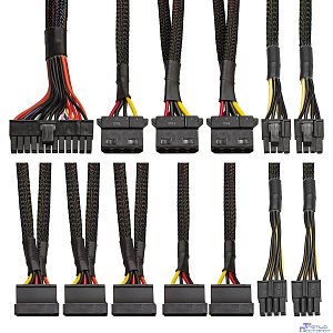 Exegate EX264476RUS-PC Блок питания 650W ExeGate 650NPXE (ATX, PPFC, PC, 12cm fan, 24pin, (4+4)pin, PCIe, 3xSATA, 2xIDE, black, кабель 220V в комплекте)