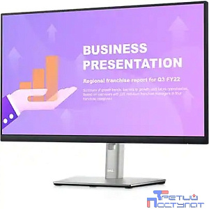 LCD Dell 23.8" P2422HE черный {IPS 1920x1080 60Hz 5ms 178/178 250cd 8bit(6bit+FRC) HDMI1.4 DisplayPort1.2 4xUSB3.2 Pivot VESA} [2422-5205]