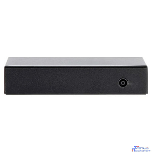 DAHUA DH-PFS3006-4ET-60 4-портовый неуправляемый коммутатор с РоЕ, 4xRJ45 100Mb PoE, 2xRJ45 100Mb uplink, суммарно 60Вт, коммутация 1.8 Гбит/с, MAC-таблица 2К, металл