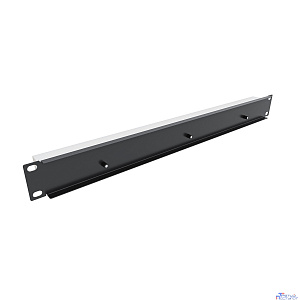 NTSS Панель осветительная NTSS, светодиодная (LED), крепление 19 1U, 220V, кабель 1.5м, немецкий стандарт, черный RAL 9005 NTSS-LU-1U-LED-BL