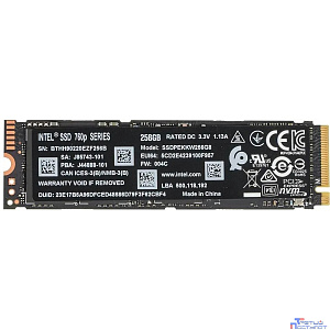 Intel SSD 256Gb M.2 760P Series SSDPEKKW256G8XT