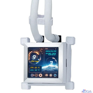 Lian Li Система водяного охлаждения HydroShift LCD 360S (HSLCD36SW  White) / 3x120mm PWM Fans / G89.GHSLCD36SW.R0