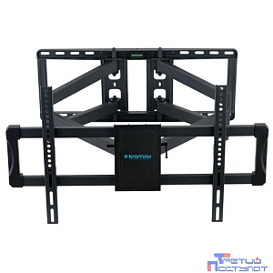 Kromax ATLANTIS-70 черный 32"-75" макс.101кг настенный поворотно-выдвижной