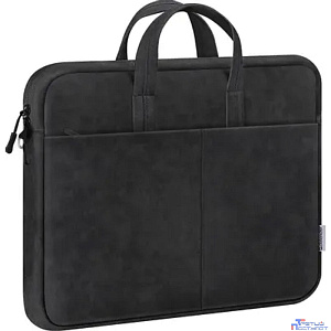Defender Сумка для ноутбука Solid  15.6" PU кожа, черный, карман (26091)