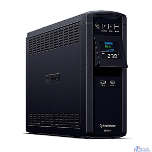 ИБП CyberPower CP1600EPFCLCD {Line-Interactive, Tower, 1600VA/1000W USB/RS-232/RJ11/45/USB/SNMPslot  charger A/С (6 EURO) 12В/9 Ач х 2  NEW}