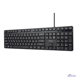 Клавиатура Filum FL-KB15-BK USB 108 кл., мембранная, черная, Windows XP/Vista/7/8/10, MacOS