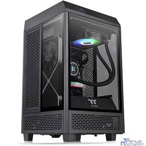 Корпус Thermaltake The Tower 100 черный без БП ATX 2x120mm 2xUSB3.0 1xUSB3.1 audio bott PSU [CA-1R3-00S1WN-00]