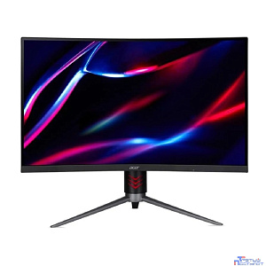 LCD Acer 31.5" XZ323QUP2bmiiphx {VA Curved 2560x1440 180Hz 0.5ms 250cd 2xHDMI2.0 DisplayPort1.4 2x2W External FreeSync(Premium) VESA}