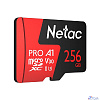 Micro SecureDigital 256GB Netac microSDXC Class10 Netac NT02P500PRO-256G-R P500 Extreme Pro + adapter