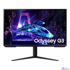 LCD Samsung 32" Odyssey G3 S32DG300EI черный {VA 1920x1080 180Hz 16:9 HDMI M/M TV матовая HAS Pivot 3000:1 250cd 178/178 DP FHD 5.6кг}