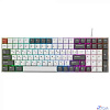 Клавиатура RK100 беспроводная Grey,Red,White, линейные свитчи RK Red
