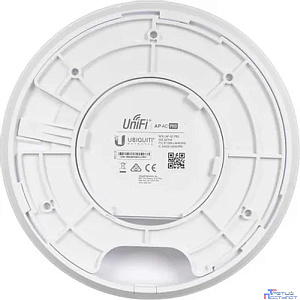 UBIQUITI UAP-AC-PRO (EU) Точка доступа Wi-Fi, AirMax, Рабочая частота 2.4ГГц, 5ГГц, Выходная мощность 22 дБм